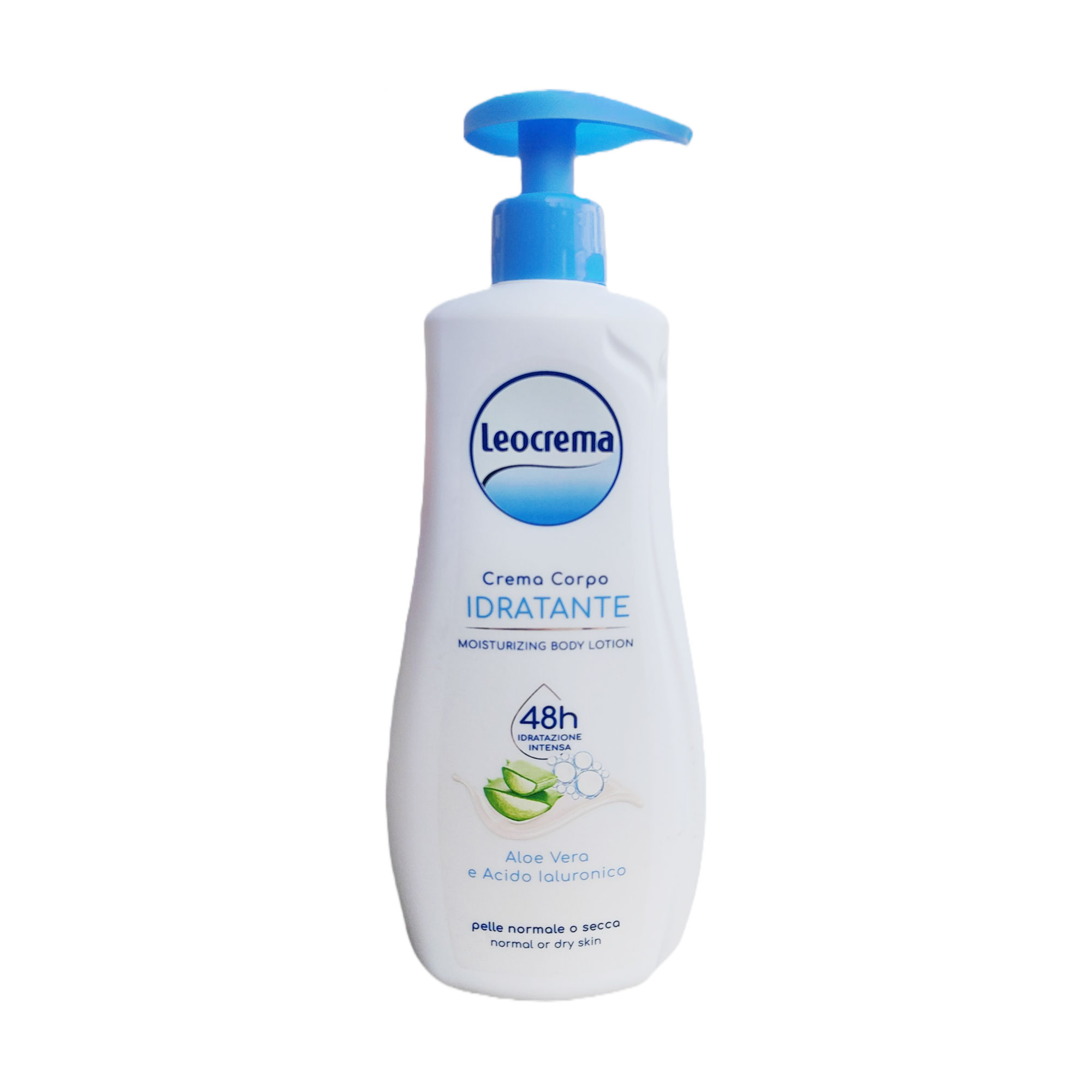 Зволожувальний лосьйон для тіла Leocrema Moisturizing Body Lotion з алое вера, 500 мл